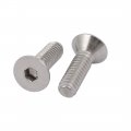 Uxcell 1 4-20 X 7 8 304 Stainless Steel Flat Head Hex Socket Cap Screw 10pcs