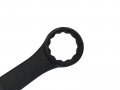 Ez Travel Collection Jumbo Raised Panel Combo Wrench Black Oxide Finish Metric 48 Mm