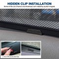 Cartist Custom Fit For Side Window Sunshades Nissan Rogue 2014-2020 Not Sport Shade Protector Sun Glare And Uv Rays-4 Pcs