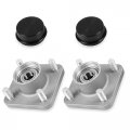 Ransoto 2pcs Club Car Wheel Hubs Front Assembly W Bearings For Ds And Precedent 2003-2022 Replace 102357701 