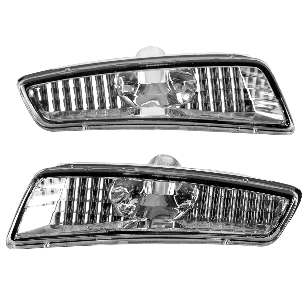 Front Bumper Side Marker Lights For 2008 2009 Pontiac G8 Gt Gxp Pair Left And Right Clear Lens Lamps Mo-4911