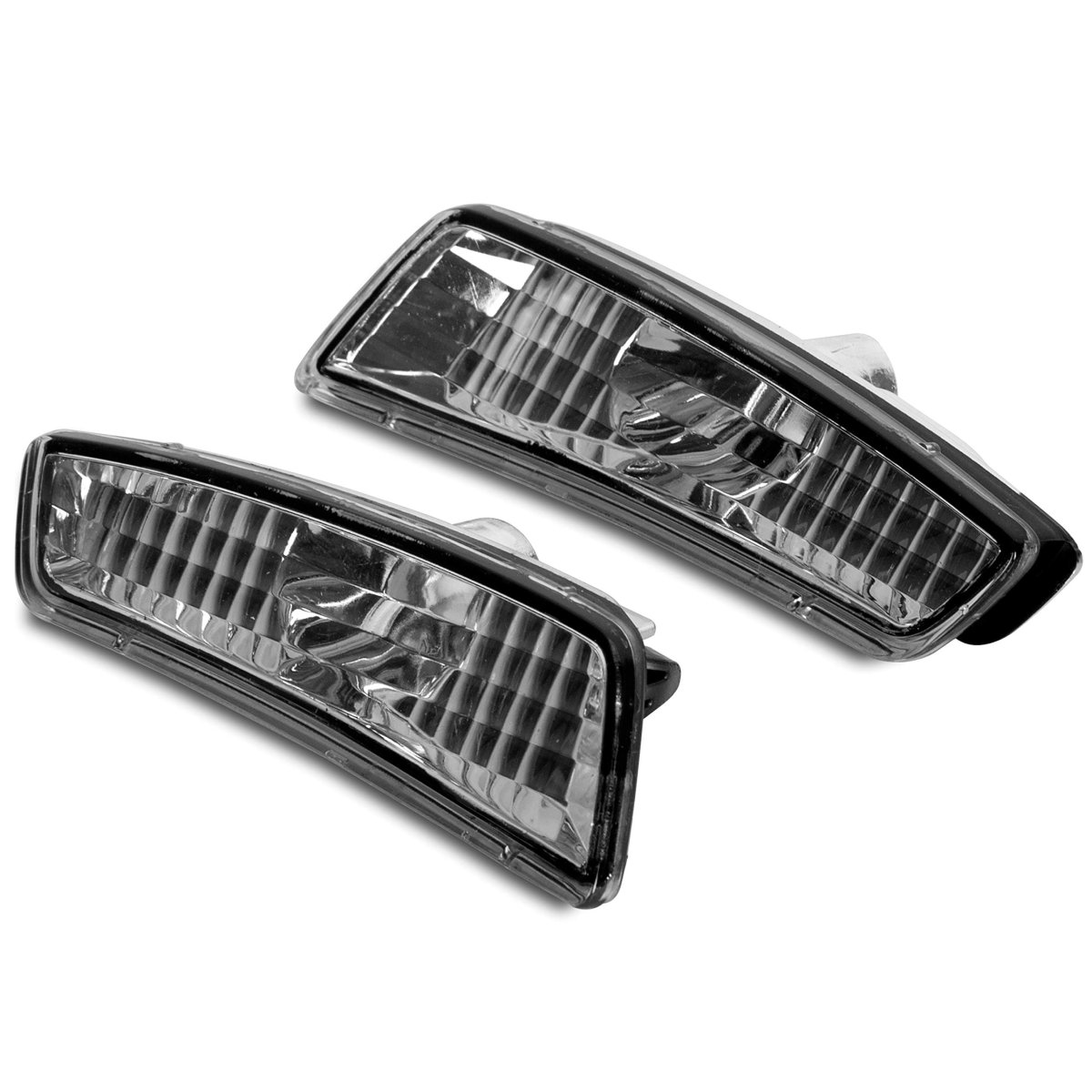 Front Bumper Side Marker Lights For 2008 2009 Pontiac G8 Gt Gxp Pair Left And Right Clear Lens Lamps Mo-4911