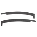 Lower Windshield Wiper Cowl Molding For 1983 1993d Mustang Black Abs Plastic Driver And Passenger Side Replacement For Fozz