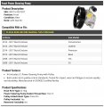 Front Power Steering Pump With Pulley Compatible 2008-2017 Buick Enclave
