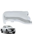 Rear Chrome Bumper End Set Left Side Without Park Assist Sensor Holes Replacement For Ranger 2019 2020 2021 2022 2023 