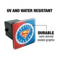 Justice League Superman Athletic Logo Tow Trailer Hitch Cover Plug Insert