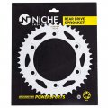Niche 520 Pitch 45 Tooth Rear Drive Sprocket For 2001-2007 Honda Cbr600f4i Cbr600f Chain Conversion