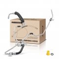 A-premium Power Steering Hose Return Line Assembly Compatible With Hyundai Santa Fe 2003 2004 2005 2006 3 5l From Gear Replace