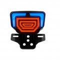 Mulcort Motorcycle Tail Light Integrated Strobe Brake Lights With Dynamic Scanning Breathing Function Replacement For Honda 