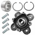 Front Wheel Hub Bearing Kit For Polaris Ranger 900 1000 Hst 570-full-size Brutus Pro Xd Oem 5137387-067 5141046-067