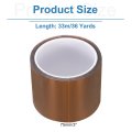 Heat Tape 3 X 108ft High Temperature Resistant Transfer For Sublimation Press Vinyl Electronics 3d Printers Diy Crafts Brown