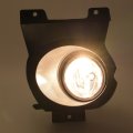 Fog Light And Bezel Set For 2009-2014d F-150 Halogen Bumper Driving Lamps With Black Cover Clear Lens Mo-3909 Replacement For