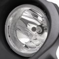 Fog Light And Bezel Set For 2009-2014d F-150 Halogen Bumper Driving Lamps With Black Cover Clear Lens Mo-3909 Replacement For