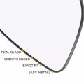 X Autohaux Car Door Exterior Right Passenger Side Heated Mirror Glass W Backing Plate For Hyundai Elantra 2011-2012 Accent