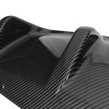 Ikon Motorsports Rear Bumper Diffuser For 2014-2017 Infiniti Q50 Carbon Fiber Print Abs Lip Under Chin Body Kit Add On 2015