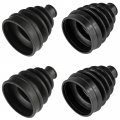 Caltric 2 Front Axle Inner And Outer Cv Boot Kit For Can-am Outlander Max 800r 4x4 2009 2010 2011 2012