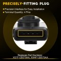 Ocpty Mass Airflow Sensor Xs7f12b579aa Xw4f12b579aa 7m5906461 C2s26978 Compatible For 2003-2003d E-150 Ford Club Wagon