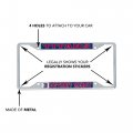 University Of Detroit Mercy Udm Titans Metal License Plate Frame Officially Licensed Mascot Design For Cars Universal Fit