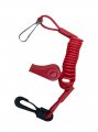 Skidoo Ski-doo Renegade Mxz Summit Gsx Freeride Expedition Replacement Lanyard With Whistle Red 