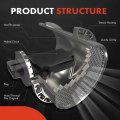 A-premium Mass Air Flow Sensor Meter 5-pins Compatible With Mini Cooper 2007-2011 L4 1 6l Replace 13627542418 280218205