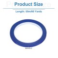 1 4 X 60 Yard Graphic Tape Whiteboard Grid Marking Pinstripe Chart Line Blue