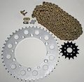 Kawasaki Kdx200 Kdx220 Gold O Ring Chain Sprocket 12 50 112l 