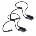 Labwork 2 X Ignition Coil And 4 Spark Plug Cap Replacement For Honda Shadow Vlx 600 Vt600c 1988-2007 Vt600cd Deluxe 1993-2007
