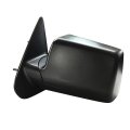 Black Passenger Side View Mirror Textured With Manual Adjustment Folding Non-heated Compatible For 2006-2011 Ford Ranger