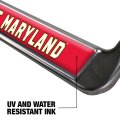 University Of Maryland Alumni Logo Full Size Standard License Plate Metal Frame