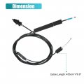 X Autohaux 74880-s5a-305 Trunk Fuel Lid Opener Release Cable For Honda Civic 2001-2005 Door Lock Control Latch Replaces