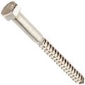 Hillman 832074 3 8 X 4-inch Stainless Steel Hex Lag Screws 25-pack 
