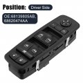68139805ab 68620474aa Master Power Window Switch Front Driver Side For Dodge Charger Pursuit R T Se Srt8 Sxt 2013-2014 Journey