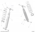 Polaris Ranger Shock Front Genuine Oem Part Qty 1