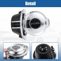 Fuel Tank Filler Door Cover Gas Cap Vapor Edition 68250120aa For Dodge Challenger 2008 2022 Silver Tone Chrome Metal 5 91 In