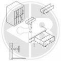 4205 Divider Clip White A 8 Pro Pack