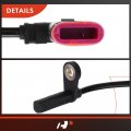A-premium Rear Abs Wheel Speed Sensor Compatible With Mercedes-benz Models Slk250 2012-2015 Slk300 2016 Slk350 2012-2016 Slk55
