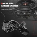 A-premium Spare Tire Hoist Assembly Winch Carrier Holder Compatible With Chevrolet Chevy Suburban Cadillac Escalade Gmc Yukon