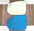 Blind Spot Mirror Glass With Full Size Adhesive For Volvo V90 Xc60 Cross Country Driver Side View Left Lh 