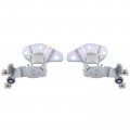 Pair Rear Sliding Door Roller Middle Center Hinge Bracket For Nissan Nv200 2013-2021 Left Driver And Right Passenger Side 