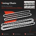 A-premium Engine Timing Chain Kit W Tensioner Sprocket More Fit Dohc 8cyl 4 6l 4l Compatible With Bmw E39 E38 E53 E52 E31 540i