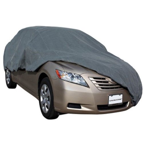 Simply Silver New Pilot Tri-tech Triple Layer 158-170 Car Cover Uv Water Resistant Cc-6022