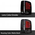 Wflnhb Black Tail Light Assembly Replacement For 2002-2006 Dodge Ram 1500 2500 3500 Rear Ail Brake Lamps Driver And Passenger