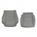 4-door Driver Side Bottom And Top Lean Back Leather Seat Covers Gray For Honda Accord Sedan 2008 2009 2010 2011 2012 