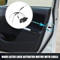 Uxcell Front Right Side Door Latch Lock Actuator Motor With Cable For Nissan Sentra 2007-2012 No 80500et200