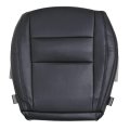 Front Driver Side Bottom Perforated Leather Replacement Seat Cover Black For Jeep Grand Cherokee 2011 2012 2013 2014 2015 2016 