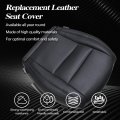 Front Driver Side Bottom Perforated Leather Replacement Seat Cover Black For Jeep Grand Cherokee 2011 2016 And Dodge Durango