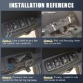 X Autohaux Yf1z14529aba Left Right Passenger Side Car Power Window Switch Ford F-250 F-350 Super Duty 02-07 Escape 01-07 For