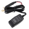 Phone Charger 30w Pd And 18w Usb A Qc3 0 Fast Charging Dual Port With Led Voltage Meter On Off Switch For 12 24v Cars