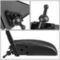 Hy1320140 Factory Style Driver Left Side Mirror Manual Folding Adjustment Compatible With Accent 02-05 Textured Black