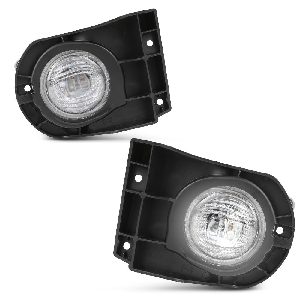 G-plis Front Bumper Fog Light With Bracket Left And Right Side Pair Compatible Toyota Corolla Cross Xle Hybrid 2022-2024 81210